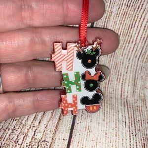 Ho Ho Ho Mouse Christmas Ornament